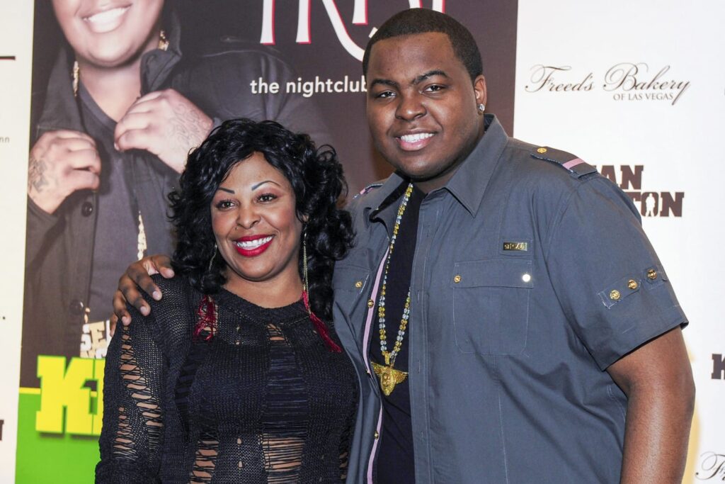 Sean Kingston and mother Janice Turner in 2011 in Las Vegas.