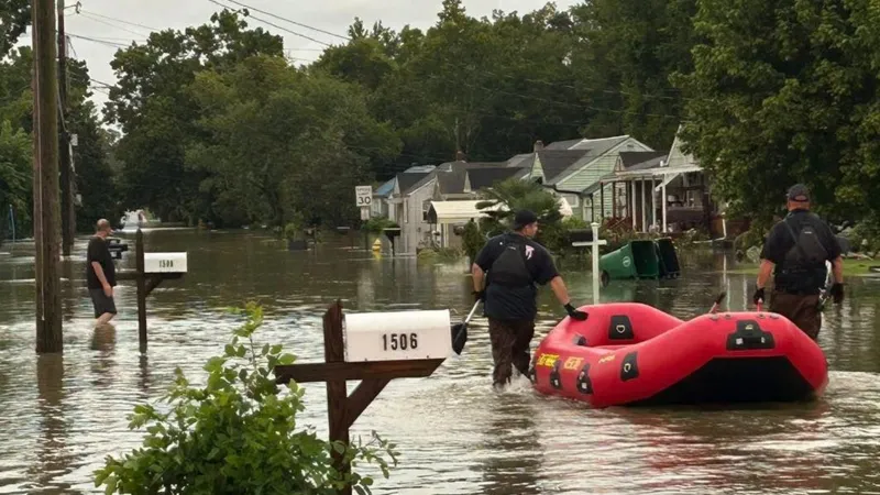 Flash floods in Tennessee leave three dead, one missing as rescuers battle historic rainfall in Chattanooga and surrounding areas.