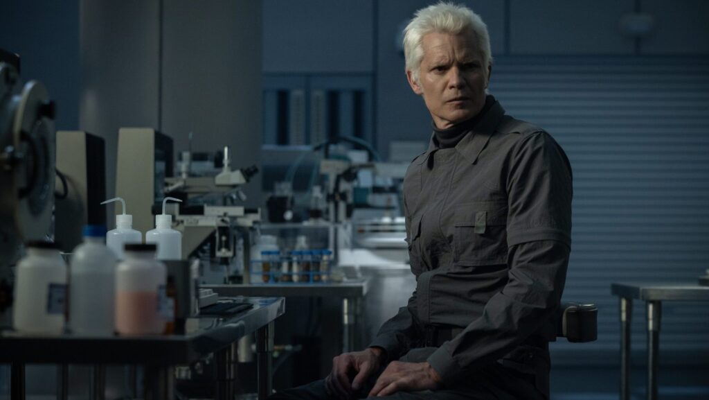 Timothy Olyphant in 'Alien: Earth.' Patrick Brown/FX