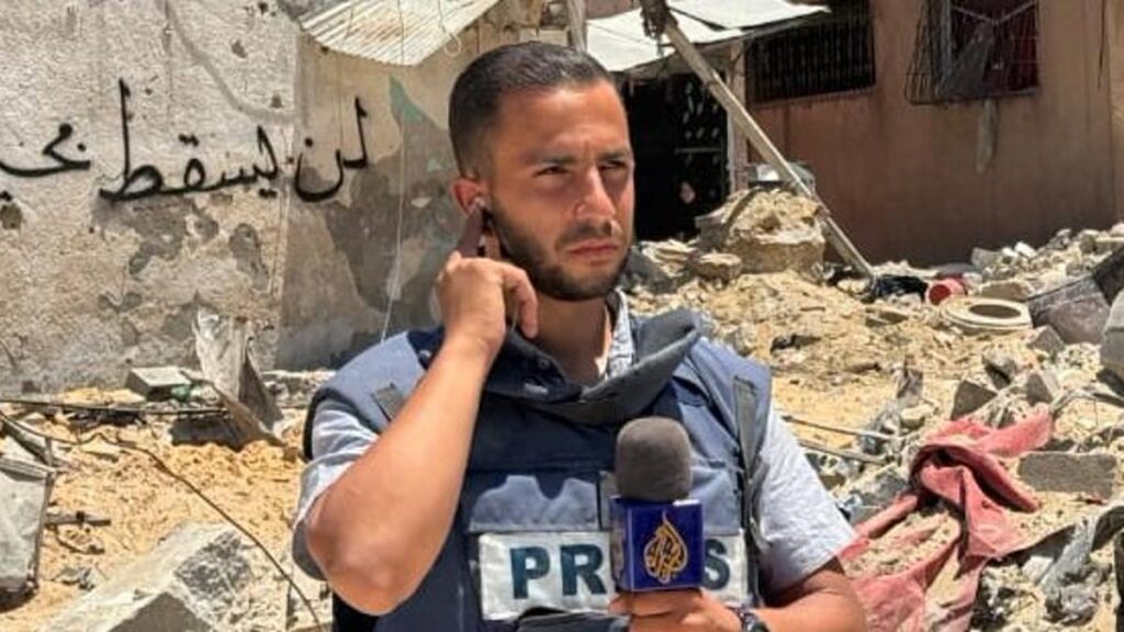 Al-Jazeera’s Anas Al-Sharif on the ground in Gaza