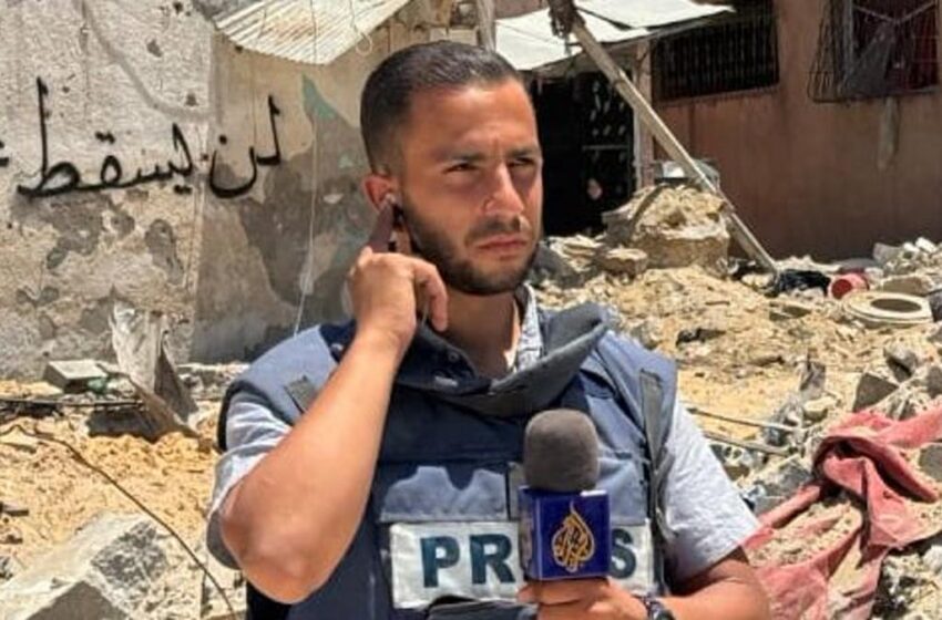 Al-Jazeera’s Anas Al-Sharif on the ground in Gaza