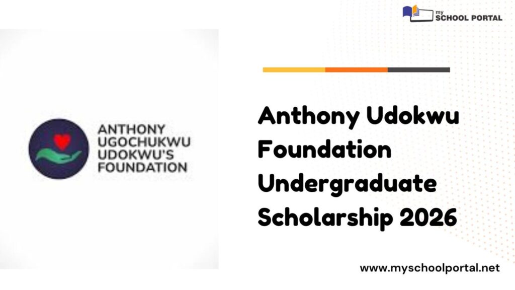 Anthony Udokwu Foundation Scholarship 2026: Free tuition & support