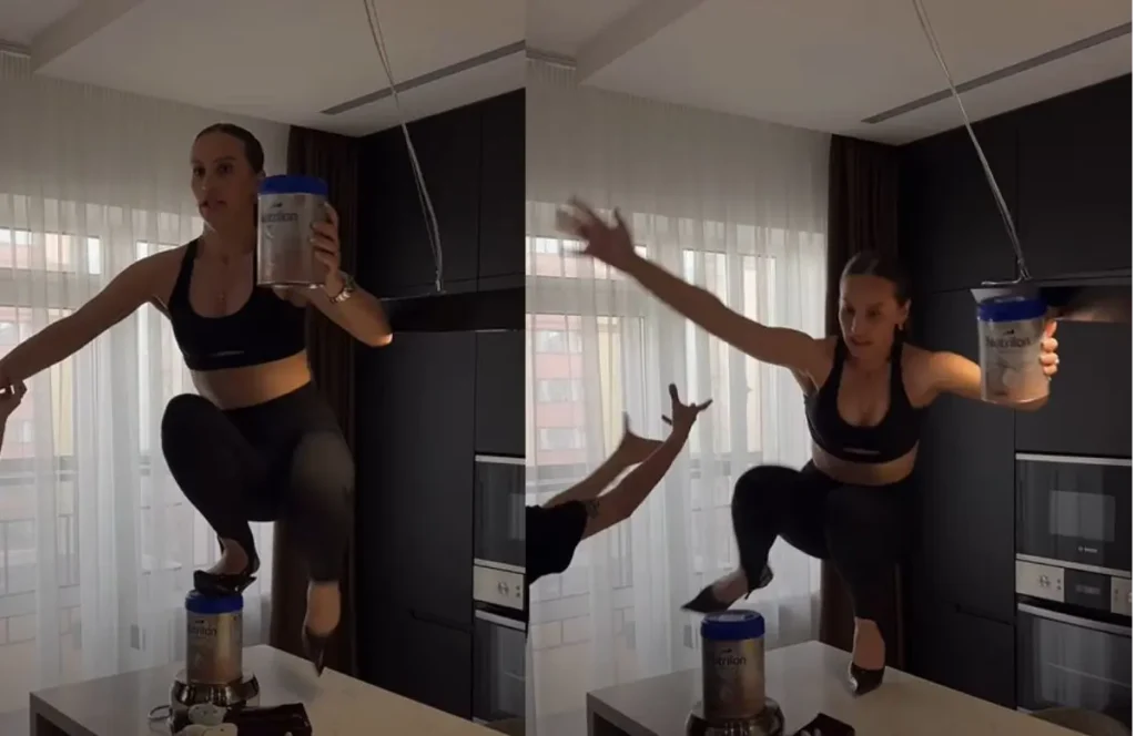 Influencer injured doing Nicki Minaj's stiletto dance challenge