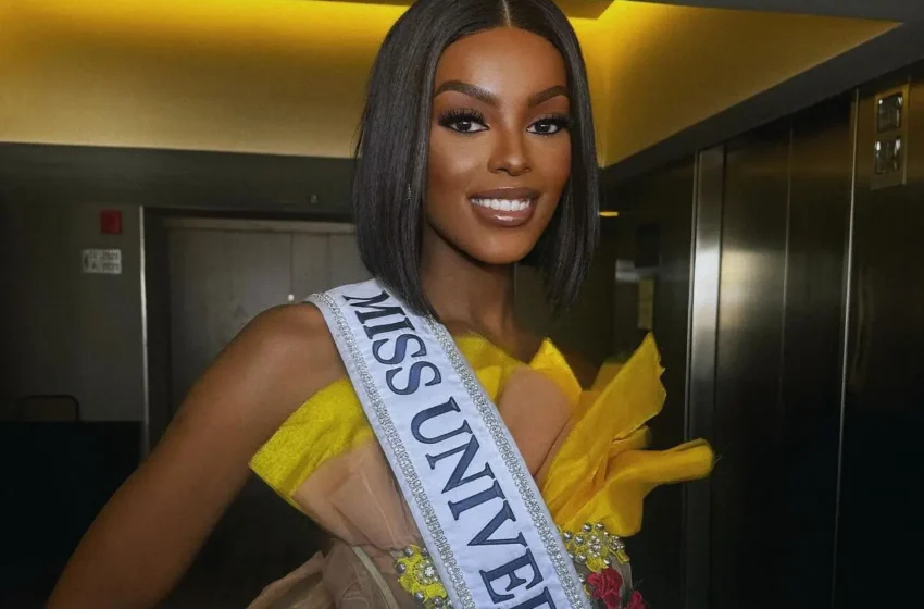 Former Miss South Africa finalist and reigning Miss Universe Nigeria Chidimma Adetshina