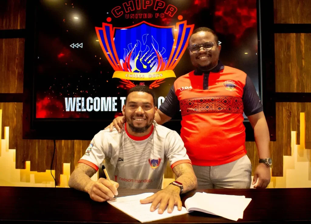 Justice Figareido unveiled as Chippa United’s new signing