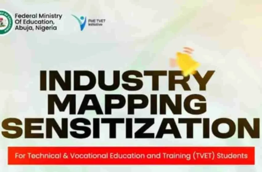 FME TVET Industry Mapping Initiative 2025 offers stipends and hands-on training.