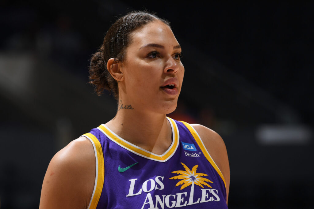Australian Basketball Star, Liz Cambage. Credit: Getty Images