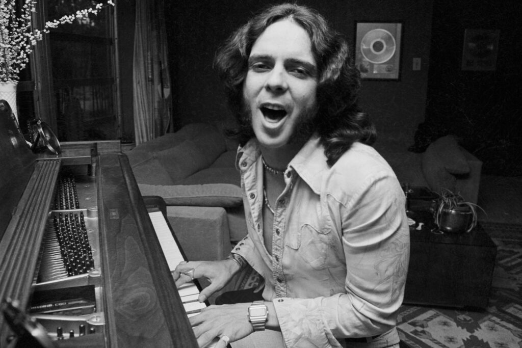 Bobby Whitlock playing the piano