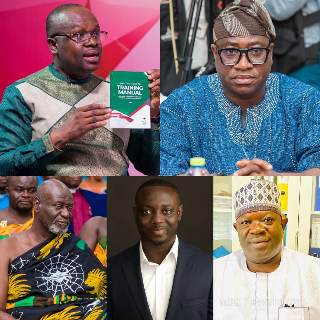 Faces of the fallen: Five top Ghanaian officials lost in military helicopter crash in Ashanti Region.