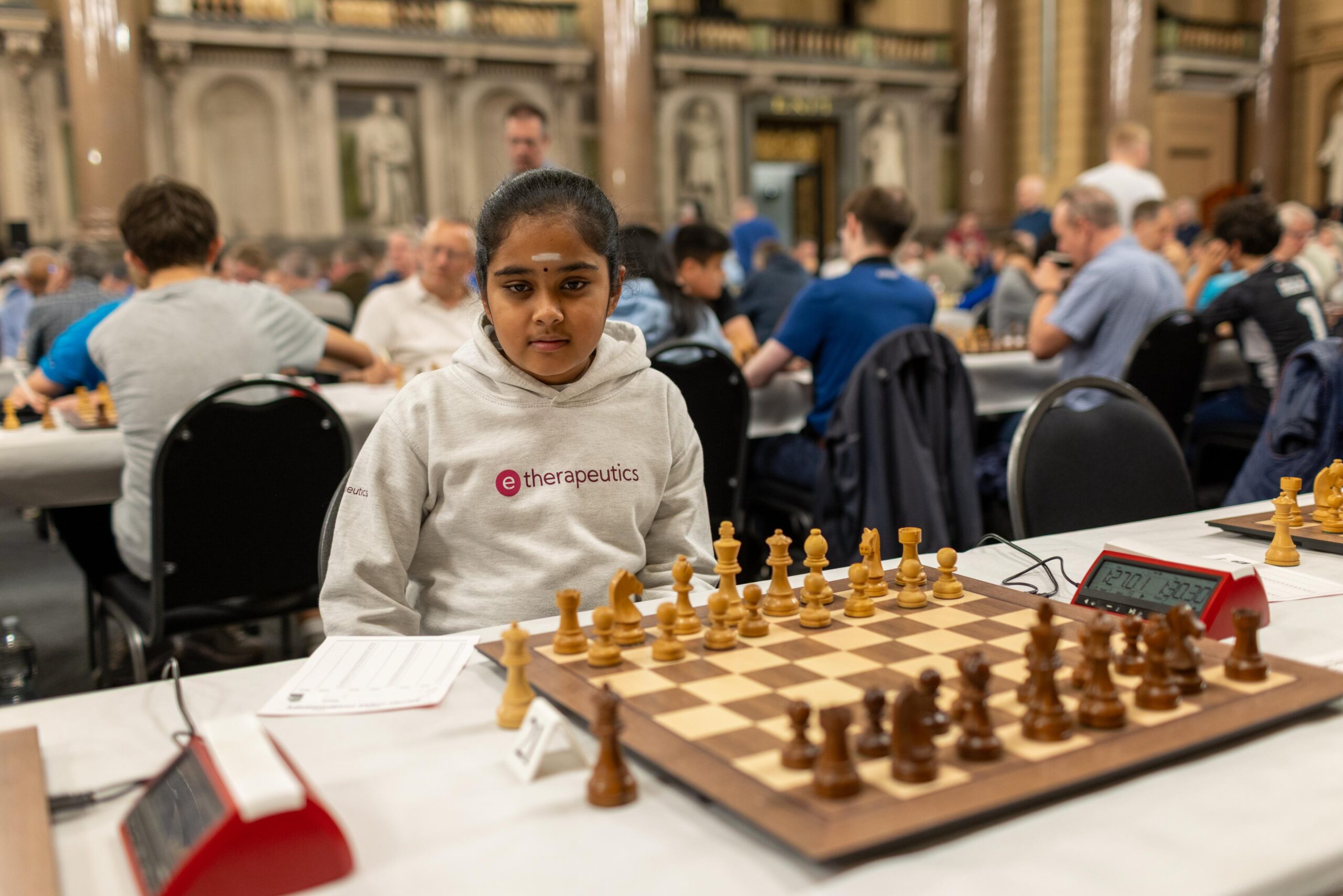 10-Year-Old Bodhana Sivanandan Makes Chess History at British Championships
