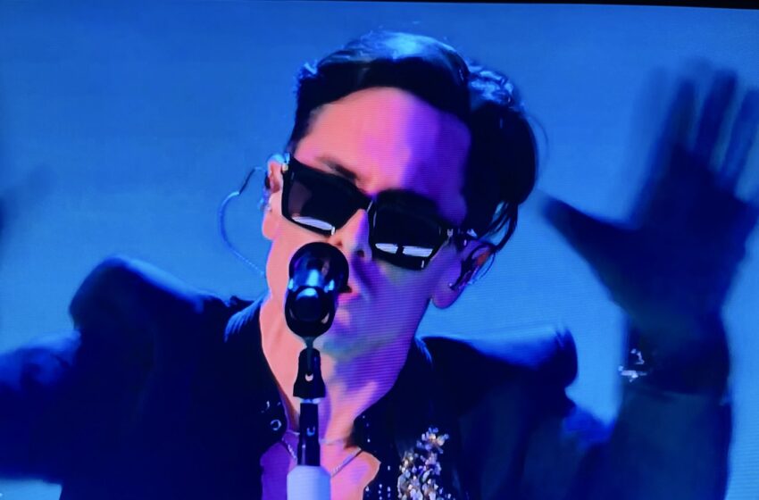 Tom Sandoval faces Simon Cowell’s buzzer after “Blinding Lights” performance on AGT.