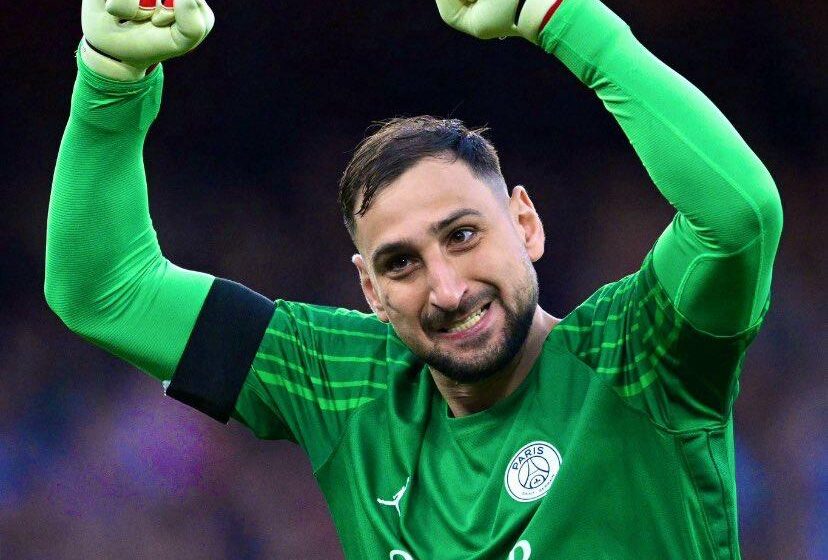 PSG's goalie, Gianluigi Donnarumma potential move to Manchester City. Photo Credit- Total Football