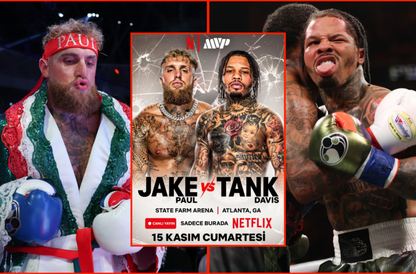 Jake Paul and Gervonta “Tank” Davis boxing exhibition on Netflix