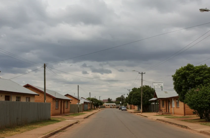 Illustration of Kleinfontein settlement in Pretoria