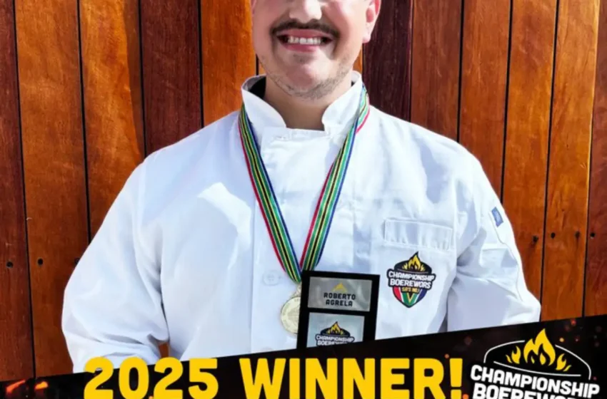 South African car salesman crowned 2025 boerewors champion