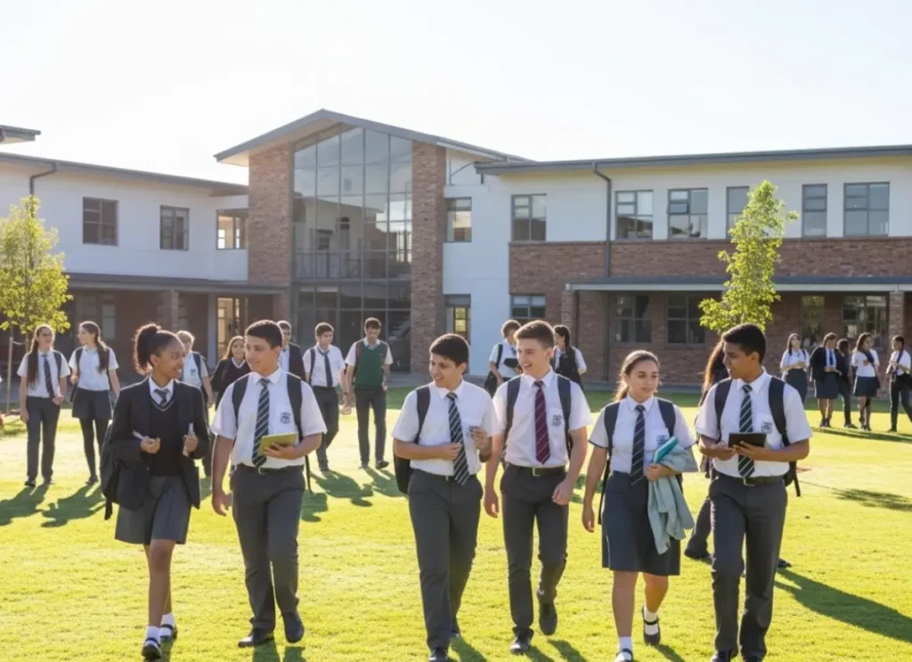 Students in school