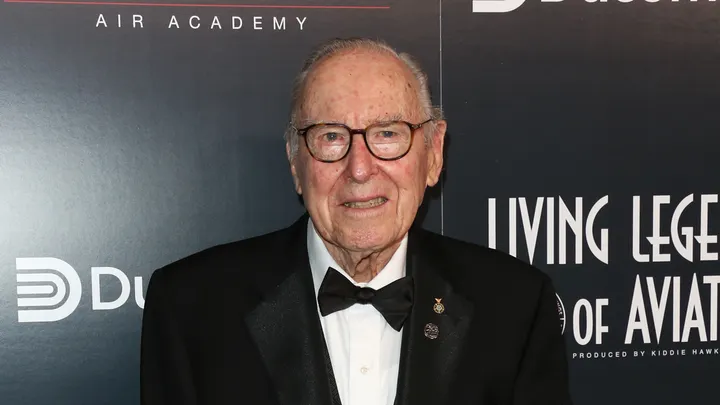 Apollo 13 commander Jim Lovell, whose calm leadership brought his crew safely home after a near-disastrous moon mission, has died at age 97.