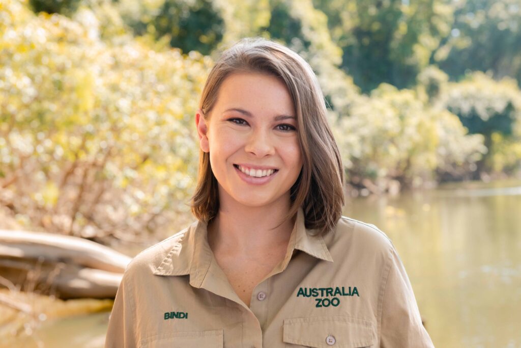 Bindi Irwin, Wildlife conservationist and CEO of the Australia Zoo