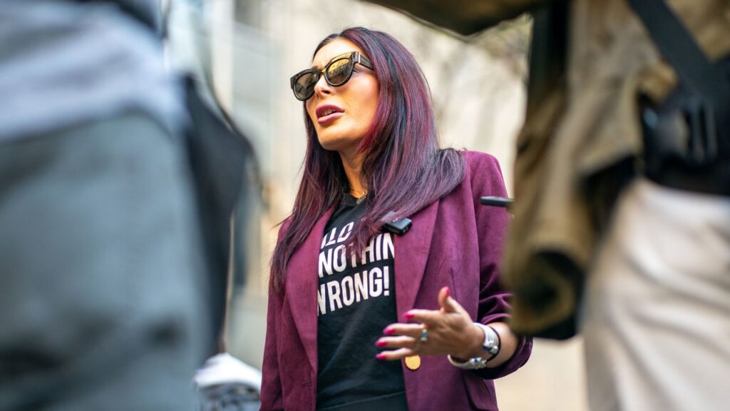 Laura Loomer—far-right activist turned powerful yet unofficial Trump adviser.