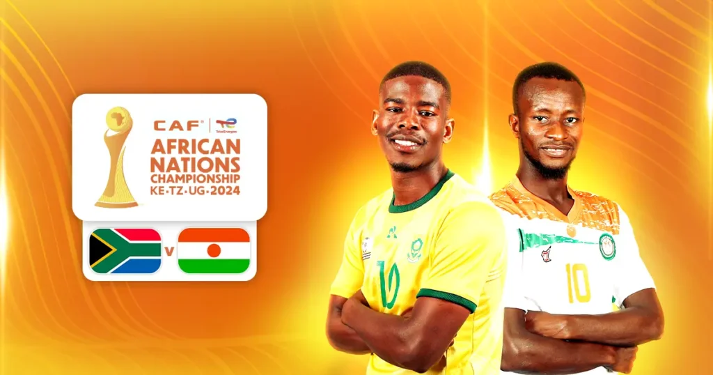 Niger vs South Africa in 2025 CHAN group C final match. Photo Credit- CAF online