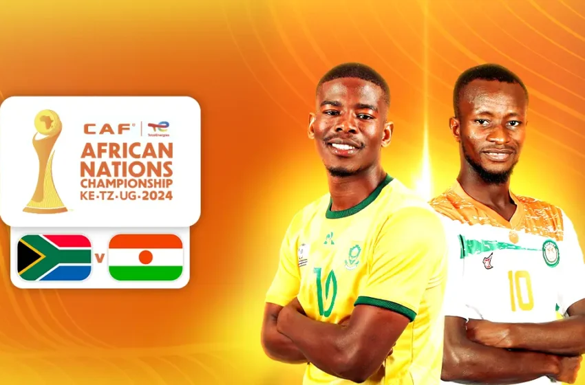 Niger vs South Africa in 2025 CHAN group C final match. Photo Credit- CAF online
