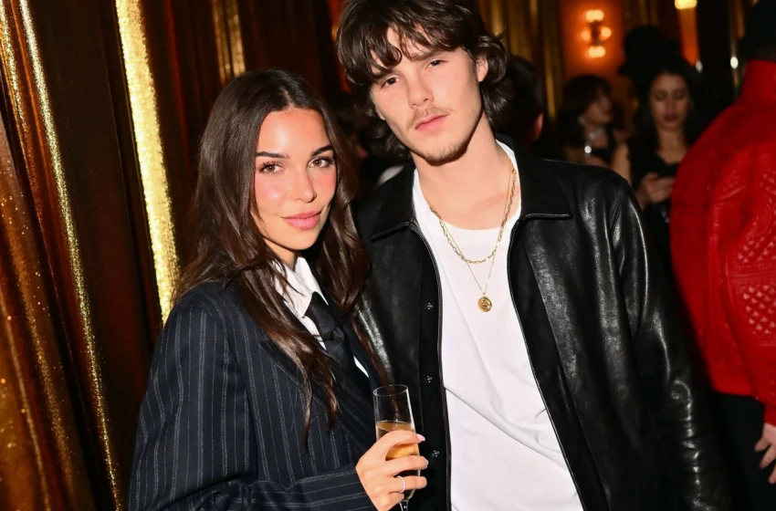 Cruz Beckham and Jackie Apostel step into love, music, and fashion.