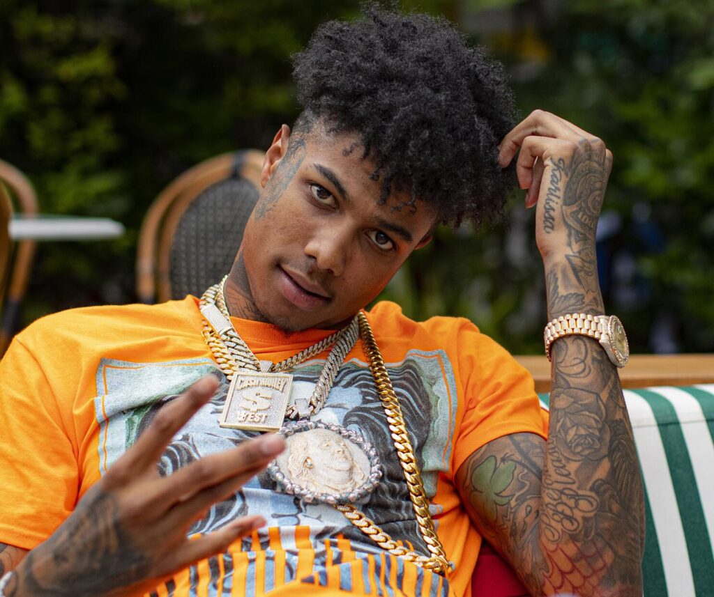 Blueface’s girlfriend Angela moves in as rapper serves time—family tensions spark fresh debate. Photo credit: (Gina Ferazzi/Los AngelesTimes)