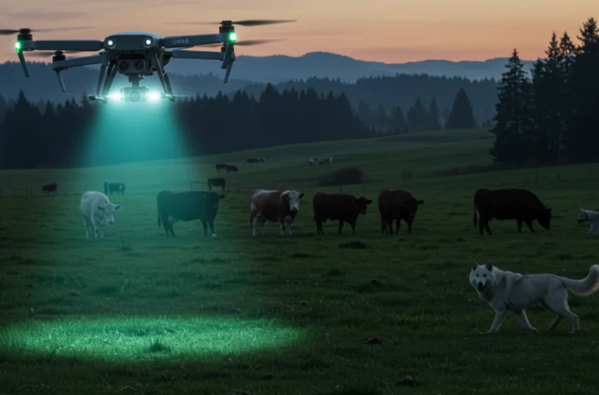 Scientists use drones to scare wolves — here’s why
