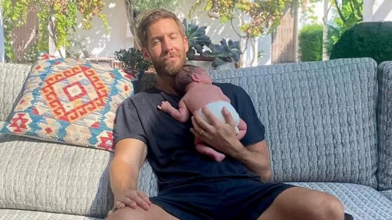  Calvin Harris and Vick Hope welcome baby Micah, face backlash over placenta pills