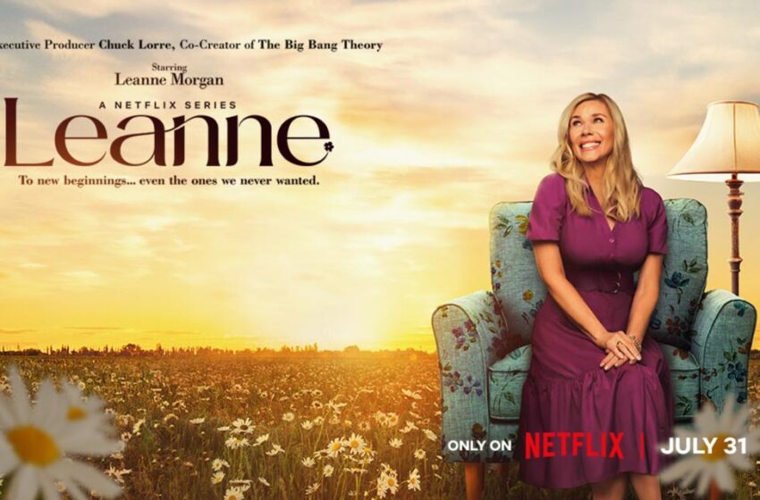 Leanne on Netflix Poster. Picture: Leanne Morgan on Facebook