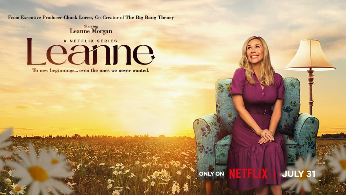 Leanne on Netflix Poster. Picture: Leanne Morgan on Facebook
