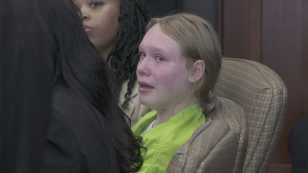 Sarah Grace Patrick appears in court for bond hearing.