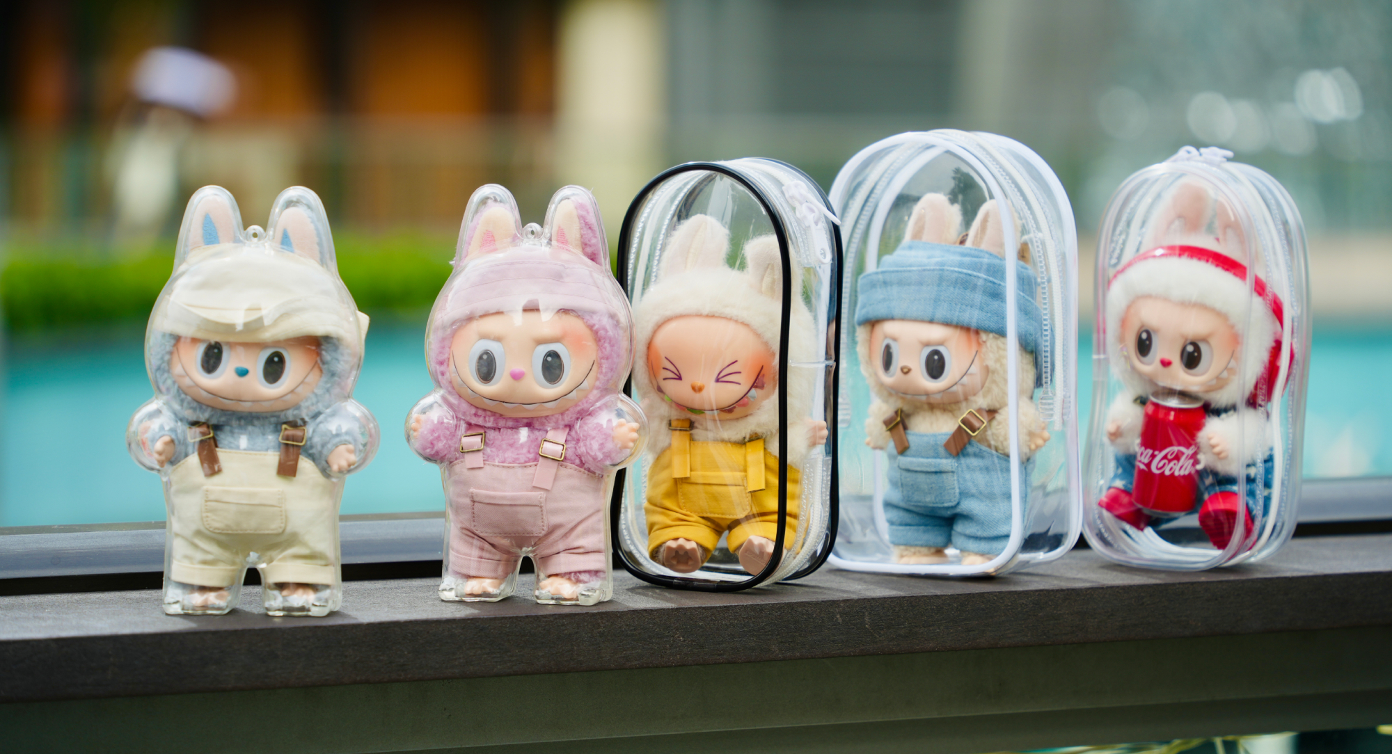 Labubu plush dolls