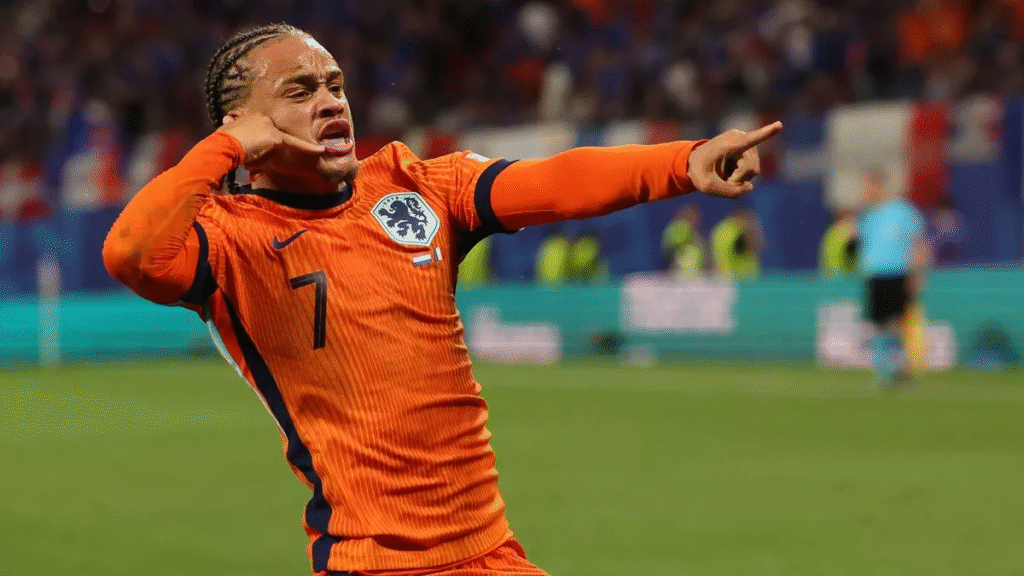 Man City and Chelsea locked in transfer battle for Xavi Simons.