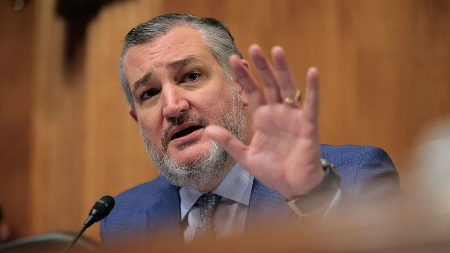 Senate Judiciary Committee member Sen. Ted Cruz (R-TX) presides over a subcommittee hearing hearing in the Dirksen Senate Office Building on Capitol Hill on June 3, 2025 in Washington, DC. Chip Somodevilla | Getty Images