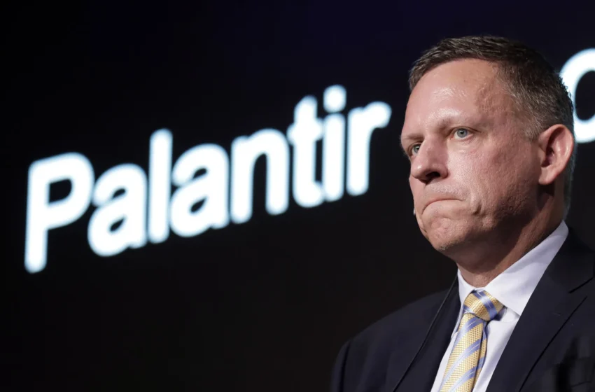 Peter Thiel during a Tokyo news conference in 2019.Photographer: Kiyoshi Ota/Bloomberg