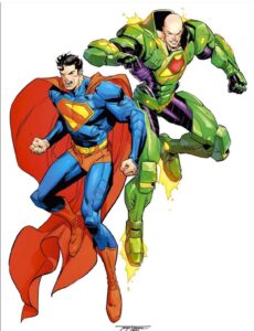 Man of Tomorrow artwork by Jorge Jimenez.