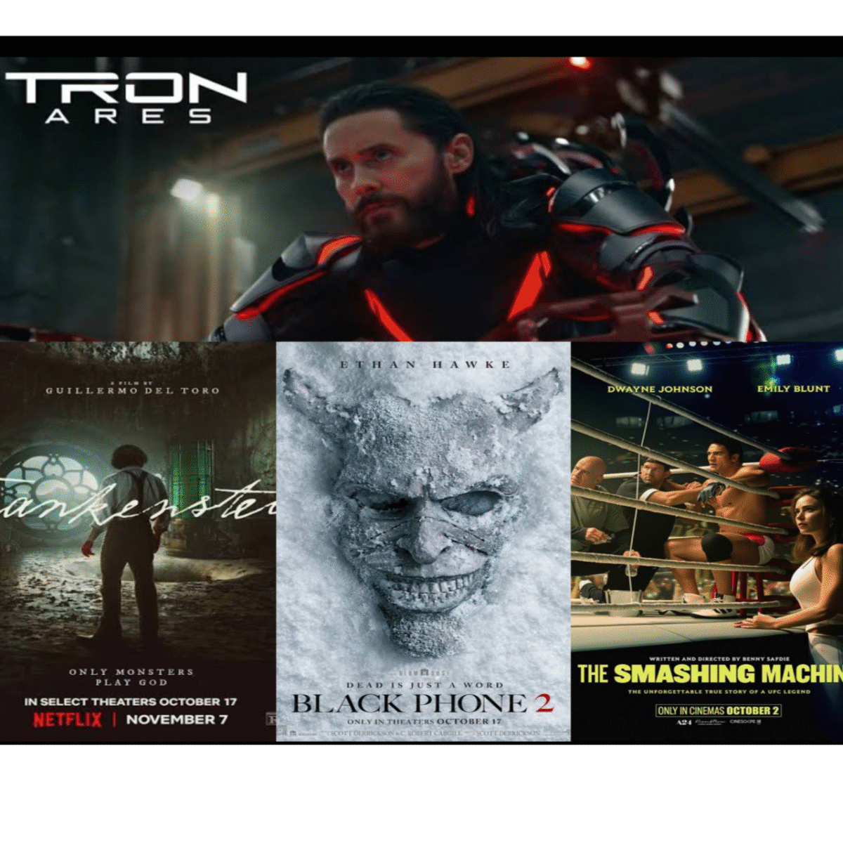 Most anticipated movies in October 2025. Photo Credit- Author's collage