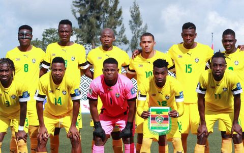 Zimbabwe's national team, the Warriors. Photo Credit- Pulse sports