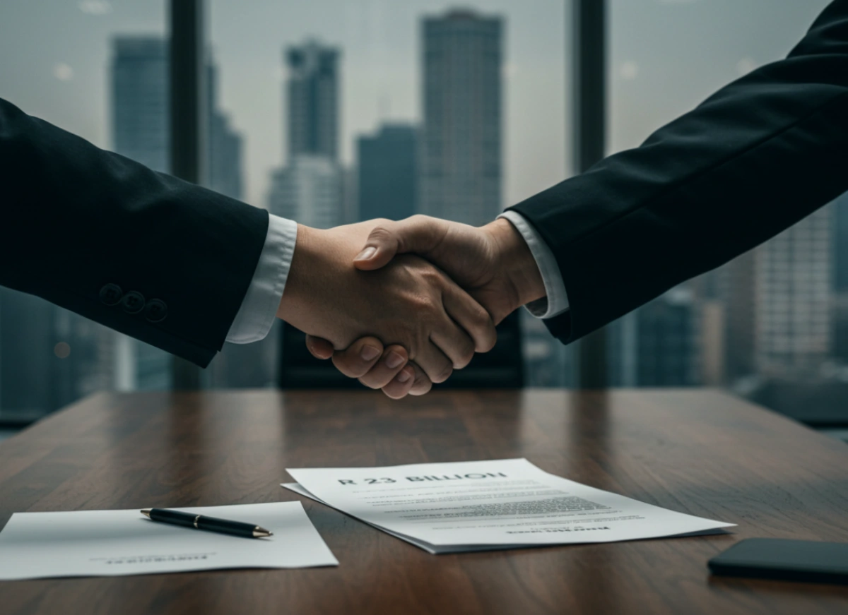Barloworld Takeover Handshake