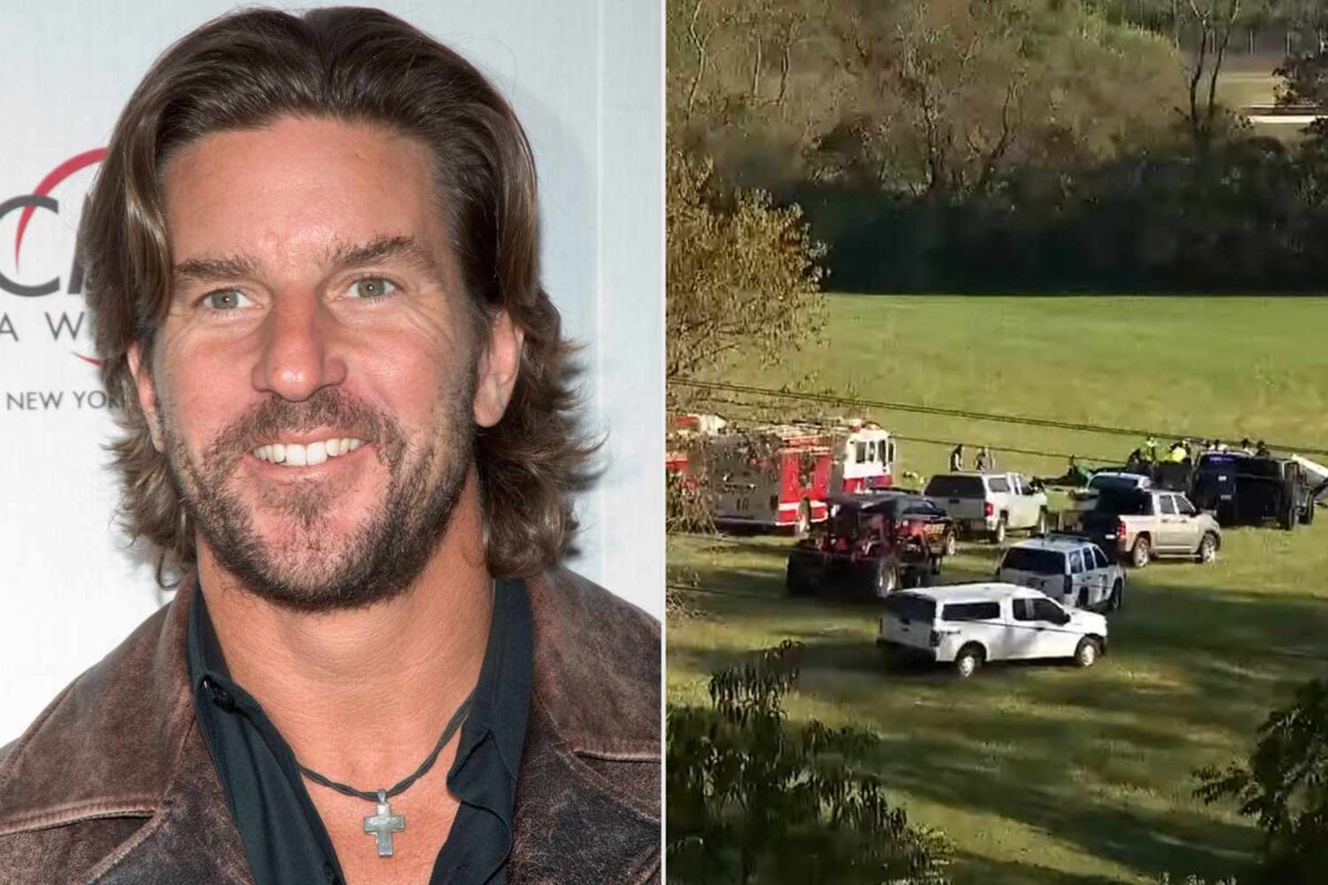 Brett James; plane crash. Image Credit : Lawrence Lucier/FilmMagic; WLOS News 13