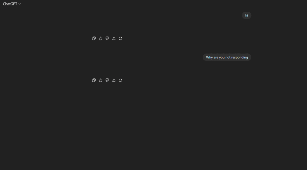 Is ChatGPT down? Users are reporting issues with the chatbot not responding after the launch of GPT-5