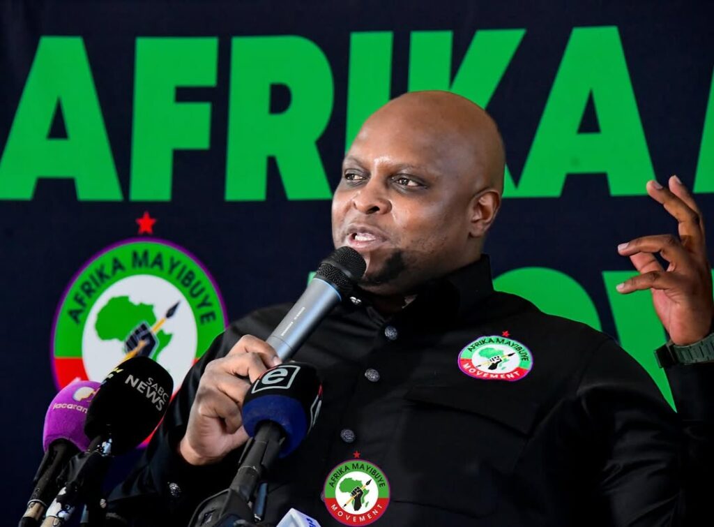 President of Africa Mayibuye Movement Floyd Shivambu
