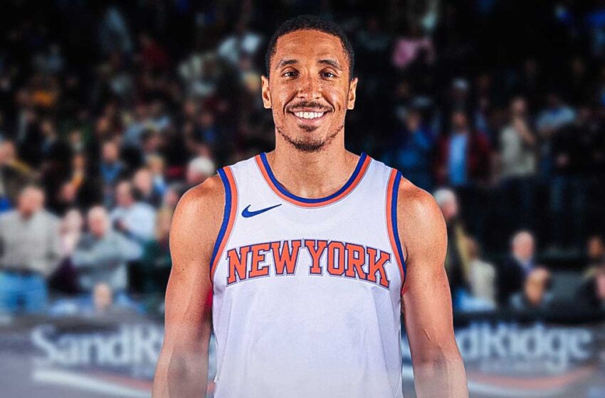 Malcolm Brogdon signs with the Knicks.