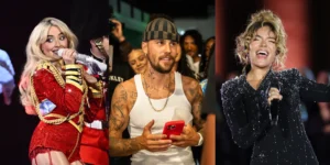 Coachella 2026 Headliners, Sabrina Carpenter, Justin Bieber, and Karol G.