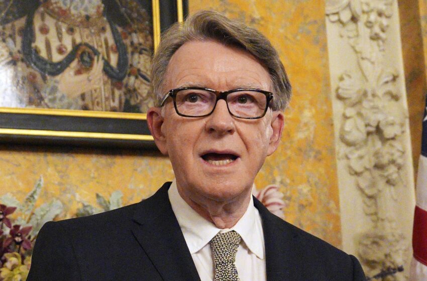 Peter Mandelson dismissed over Epstein email revelations