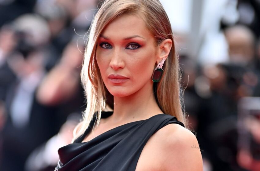 Bella Hadid on a red carpet. Image Credit: Getty Images