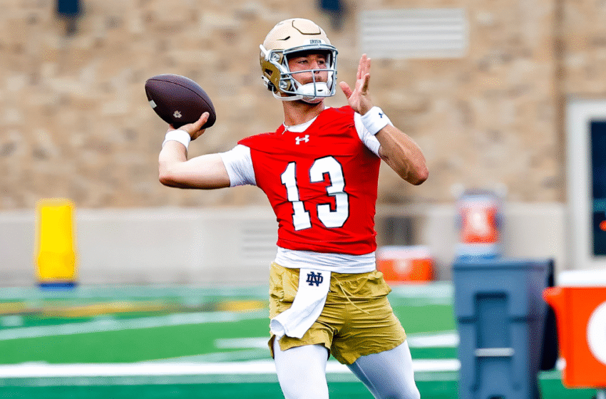 CJ Carr at Notre Dame: What to know about the Fighting Irish’s QB