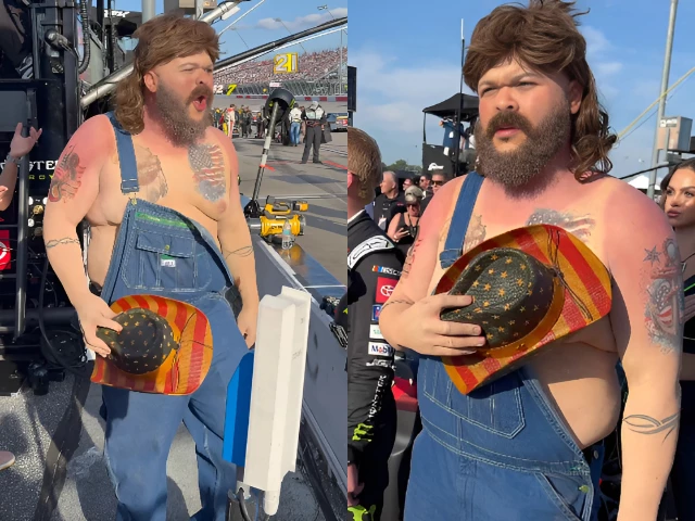Druski goes undercover as NASCAR fan—and the internet can’t get enough