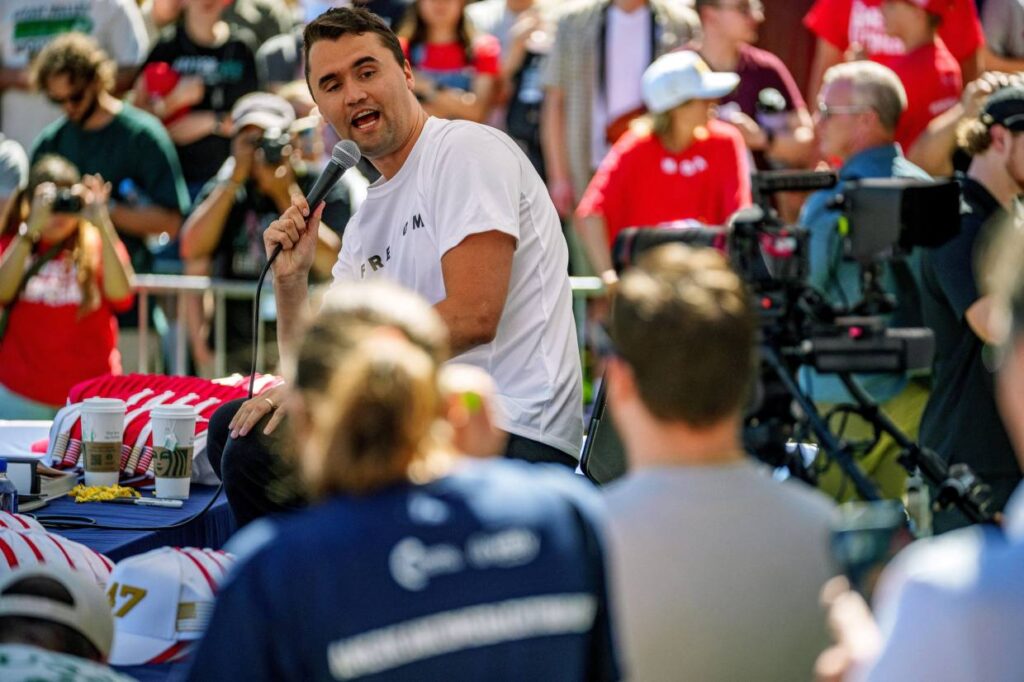 Late Turning Point USA founder, Charlie Kirk. Photo Credit- The Wall Street Journal